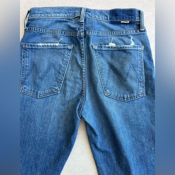 Mother Denim The Scrapper Ankle Jeans in Cowboys Don't Cry size 26 - Picture 6 of 10